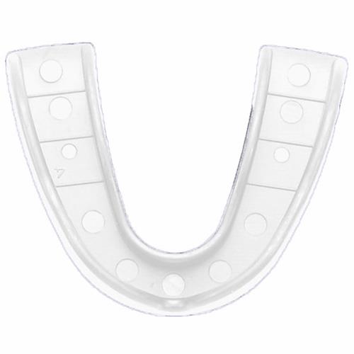  Mouthguard, Adult Form Fit (CLEAR) NoStrap