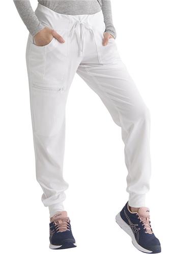 HeartSoul Womens Low Rise Jogger Scrub Pants. Embroidery is available on this item.