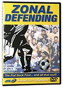 Soccer Zonal Defending Flat Back Four training DVD Soccer Zonal Defending Flat Back Four training DVD