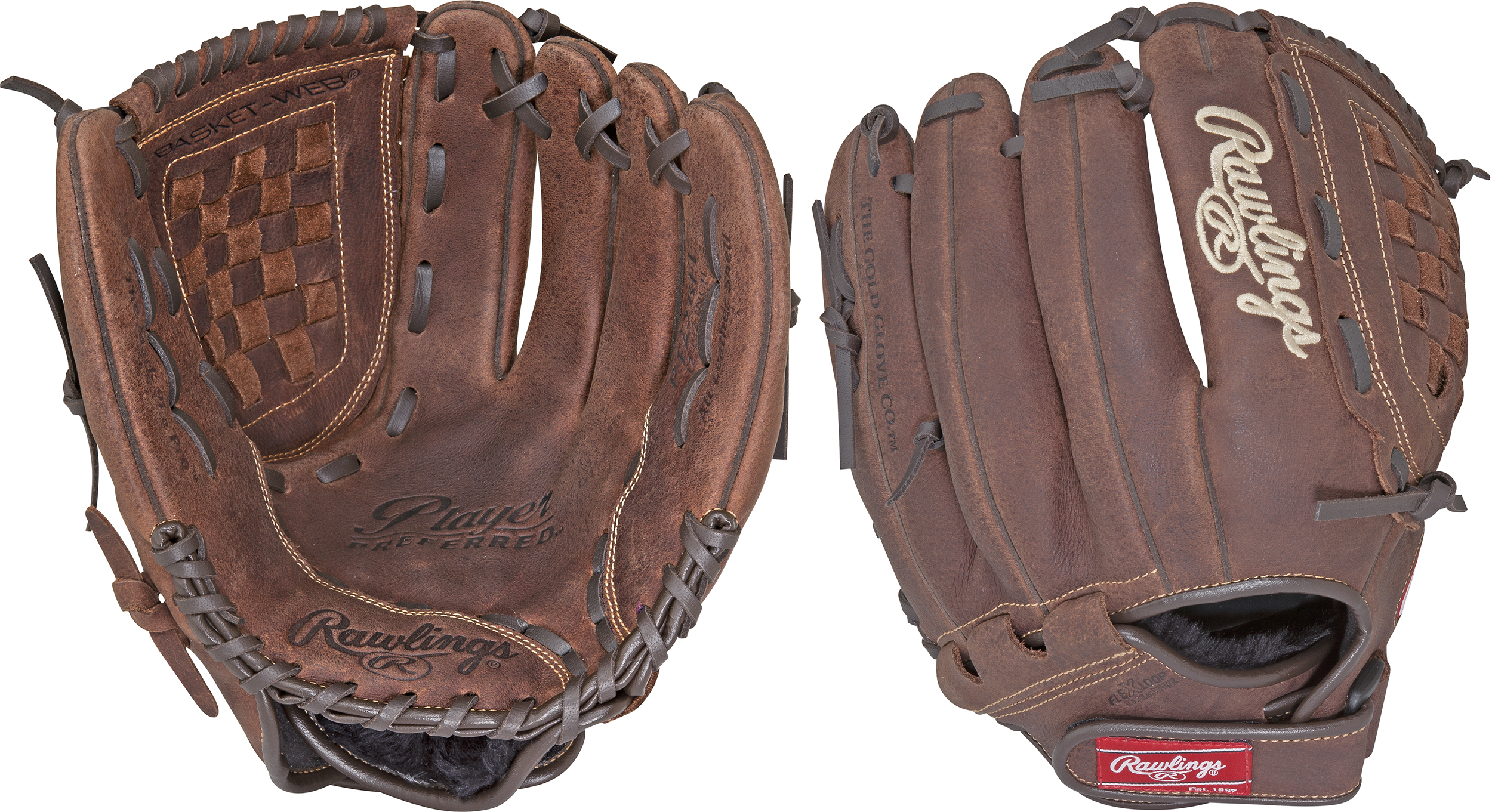E125539 Rawlings Player Preferred 12.5" Outfield Glove
