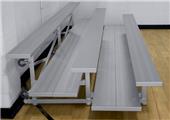 Gared Double Foot Tip N' Roll Aluminum Bleachers Gared Double Foot Tip N' Roll Aluminum Bleachers