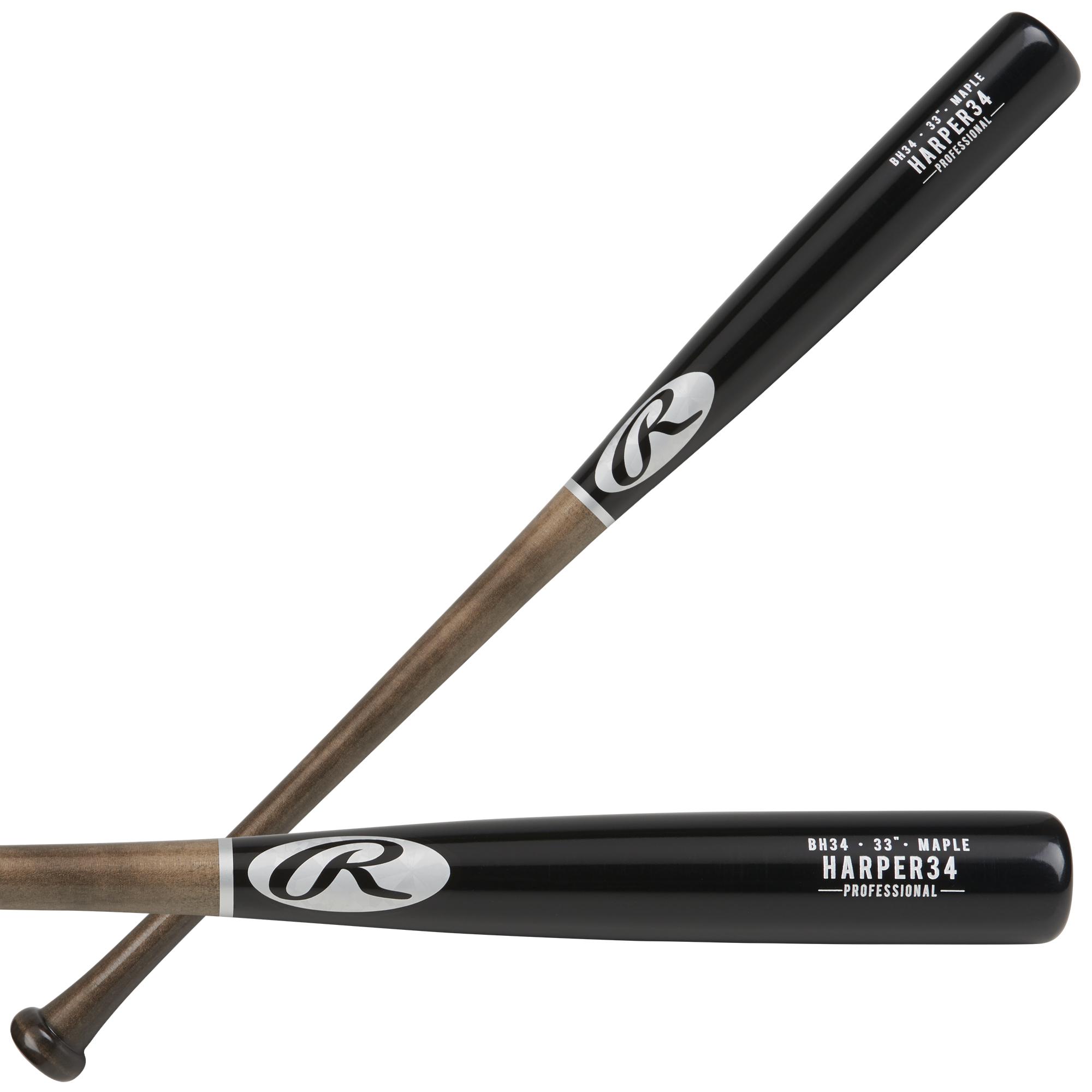 E125600 Rawlings Bryce Harper Maple Pro Label Wood Bat