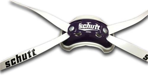 Schutt 4-PT High Hook Up Football Chin Strap - C/O