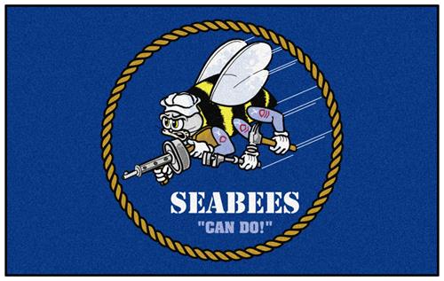 Fan Mats United States Navy SEABEES Ulti-Mat