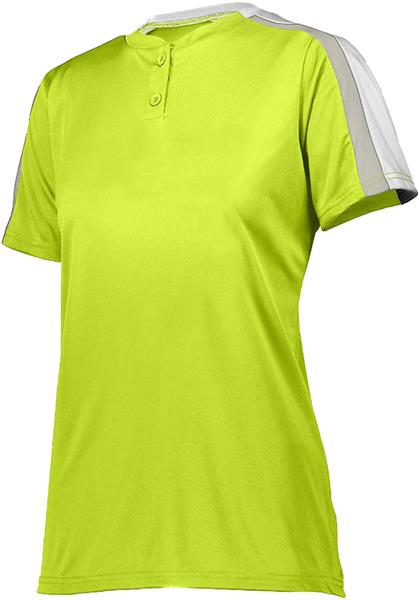 Augusta Ladies Power Plus 2.0 Softball Jersey. Decorated in seven days or less.