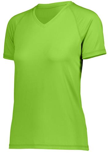 Holloway Womens Girls Swift Wicking Shirt. Printing is available for this item.