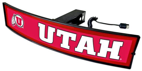 Fan Mats NCAA Univ. of Utah Light Up Hitch Cover