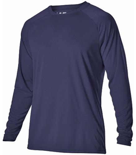 Alleson Adult/Youth Heather Tech LS Tshirt