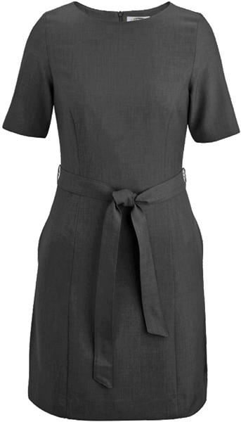 Edwards 9925 Ladies Synergy Washable Jewel Neck Dress - Steel Grey - 0