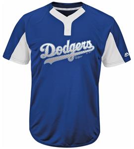 dodgers button shirt