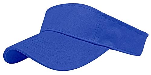NV Adult or Youth Adjustable Cotton Sports Twill Visor. Embroidery is available on this item.