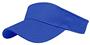 Youth Adjustable Cotton Sports Twill Visor (Scarlet,Royal or Navy)