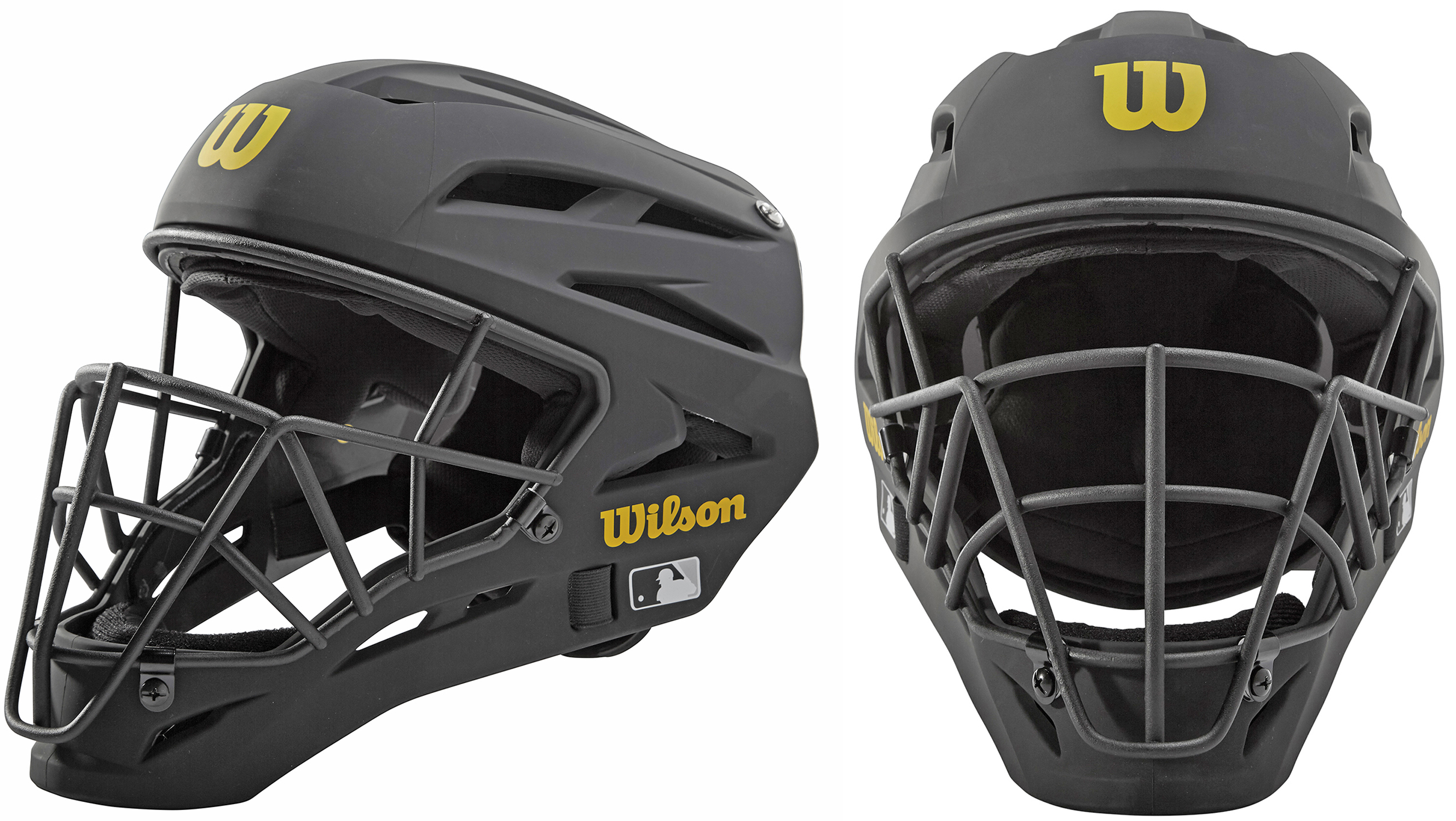 E126307 Wilson Pro Stock Baseball Umpire Helmet
