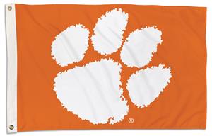 College Clemson Tigers 2'x3' Flag w/Grommet