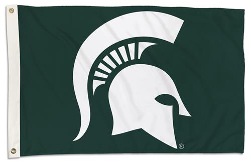 College Michigan State 2'x3' Flag w/Grommet