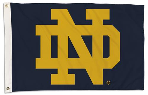 College Notre Dame 2'x3' Flag w/Grommet