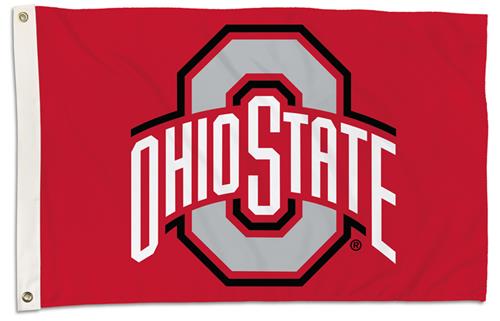 College Ohio State Buckeyes 2'x3' Flag w/Grommet