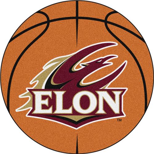 Fan Mats Elon University Basketball Mat