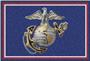 Fan Mats United States Marines 5'x8' 3D Logo Rug