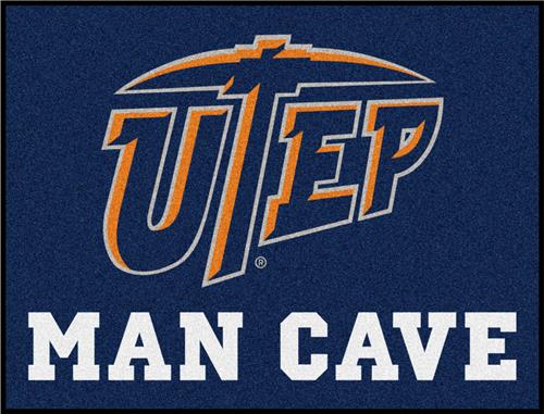 Fan Mats NCAA UTEP Texas Man Cave All-Star Mats