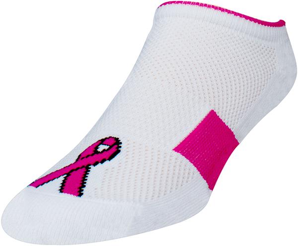 Pink Breast Cancer Awareness Gear - Pro Feet Men's Socks and