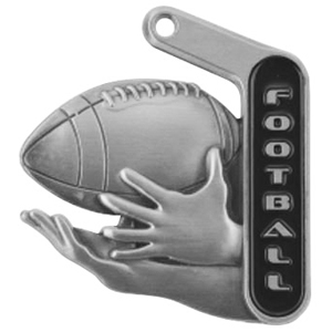Hasty Awards 2.25" Prime Football Medals. Personalization is available on this item.