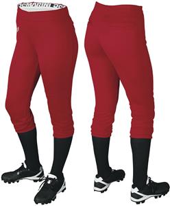 girls in softball pants