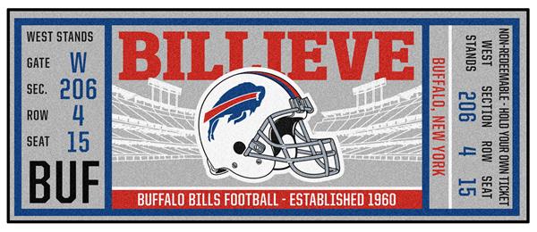 Fan Mats NFL Buffalo Bills Ticket Runner