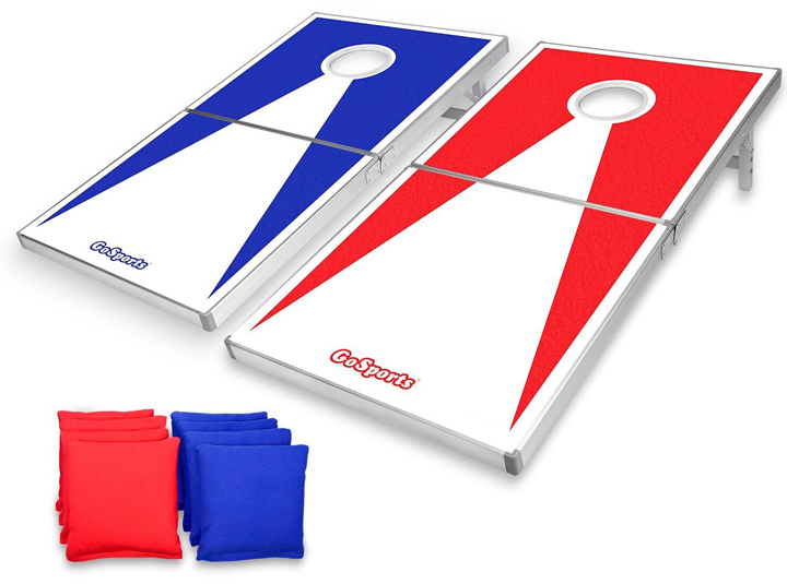 E126842 GoSports Cornhole Regulation Size Bean Bag Toss CH02RB