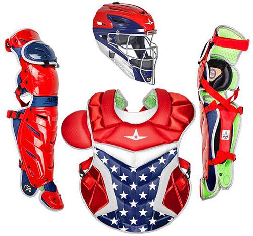 ALL-STAR S7 Axis USA Pro Baseball Catching Kit