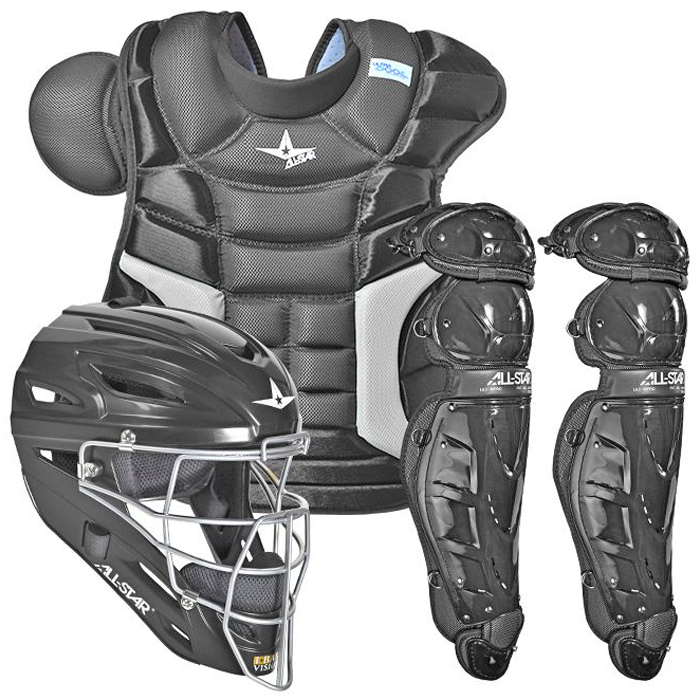E126875 ALLSTAR Classic Pro Baseball Catching Kit