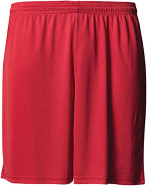 A4 Youth (YM - Red) 6" Cooling Performance Athletic Shorts