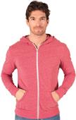 Blue Generation Adult Triblend Zip Front Hoodie