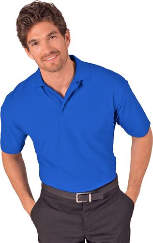 Blue Generation Men's Value Polo. Printing is available for this item.