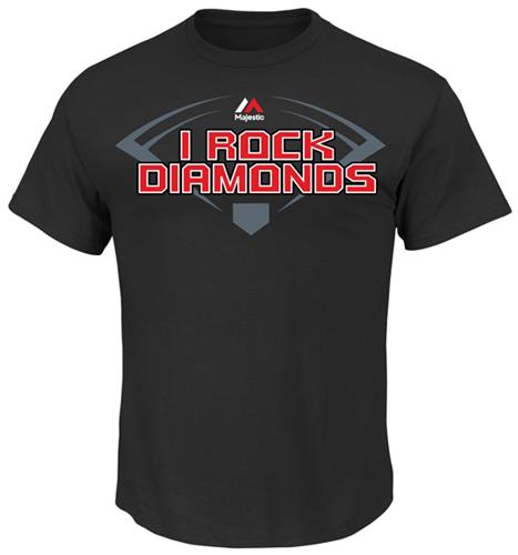 Majestic BM22 I Rock Diamonds Adult T-Shirt CO