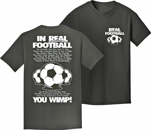 Utopia Real Football Soccer T-Shirt