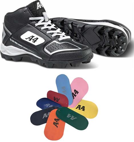 A4 F9106 Game Day Mid Baseball Cleats - Closeout