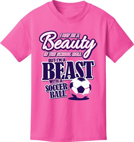 Utopia Beauty Beast Soccer T-Shirt