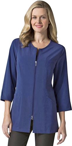 Maevn Smart Women's 3/4" Sleeve Lab Jacket 8803. Embroidery is available on this item.