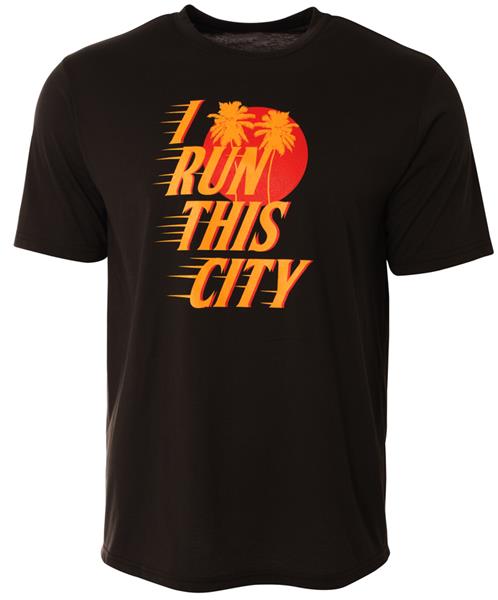A4 Adult I Run This City Tee - Closeout