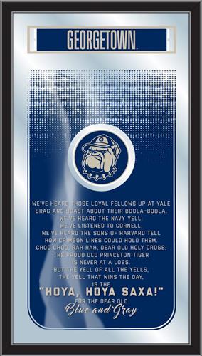Holland Georgetown University Fight Song Mirror. Free shipping.  Some exclusions apply.