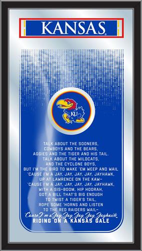 Holland University of Kansas Fight Song Mirror. Free shipping.  Some exclusions apply.