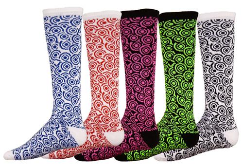 Red Lion Squiggly Athletic Socks - Closeout
