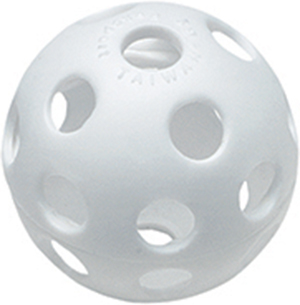 Easton 9" White Plastic Training Balls