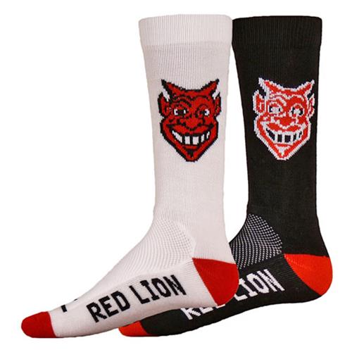 Red Lion Devil Crew Socks - Closeout