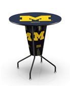 Holland University of Michigan Lighted Pub Tables
