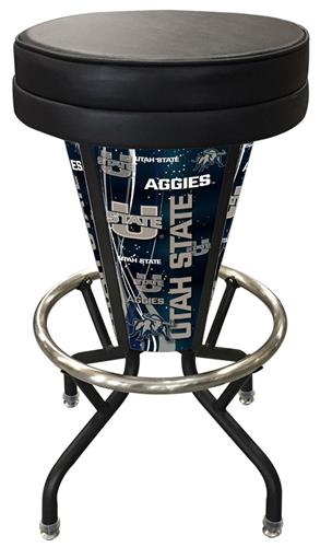 Holland Utah State University Lighted Bar Stool. Free shipping.  Some exclusions apply.