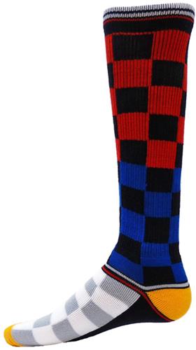 Red Lion Checks-A-Lot Athletic Socks - Closeout