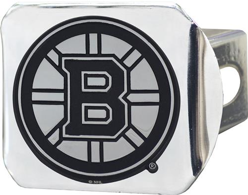 Fan Mats NHL Boston Bruins Chrome Hitch Cover