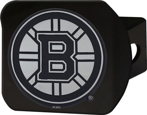 Fan Mats NHL Boston Bruins Black Hitch Cover